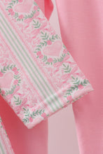 Load image into Gallery viewer, Pink bow floral pants set