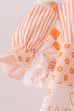 Load image into Gallery viewer, Orange Tennessee patchwork bloomer set
