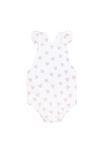 Load image into Gallery viewer, Pink Heart Print Ruffle Bubble