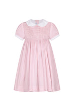 Load image into Gallery viewer, Pink Nella Smocked Dress