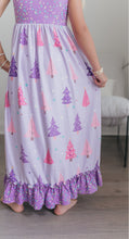 Load image into Gallery viewer, Purple Tree Lounge Gown