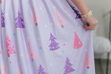 Load image into Gallery viewer, Purple Tree Lounge Gown
