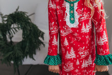 Load image into Gallery viewer, Santa Sled Lounge Gown