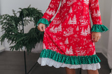 Load image into Gallery viewer, Santa Sled Lounge Gown