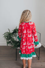 Load image into Gallery viewer, Santa Sled Lounge Gown