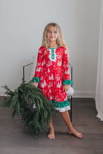 Load image into Gallery viewer, Santa Sled Lounge Gown