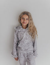 Load image into Gallery viewer, Gray Light Camo Hooded Set