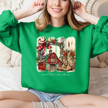 Load image into Gallery viewer, Small Town Christmas, Country, Farm Life, Santa Sweatshirt