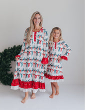 Load image into Gallery viewer, Holly Bow Lounge Gown