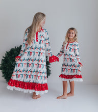 Load image into Gallery viewer, Holly Bow Lounge Gown