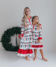 Load image into Gallery viewer, Holly Bow Lounge Gown