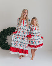 Load image into Gallery viewer, Holly Bow Lounge Gown