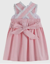 Load image into Gallery viewer, Pink and Lace Piggy Dress - Image #2