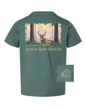 Load image into Gallery viewer, Bedded Down Buck Toddler Tee