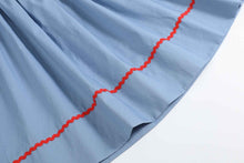 Load image into Gallery viewer, Blue Farm Animal Smocked Bishop Dress