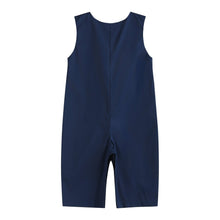 Load image into Gallery viewer, Blue Nativity Smocked Overalls