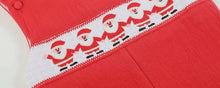 Load image into Gallery viewer, Preorder ETA 8/15-9/15-Red Santa Smocked Overalls - Image #2