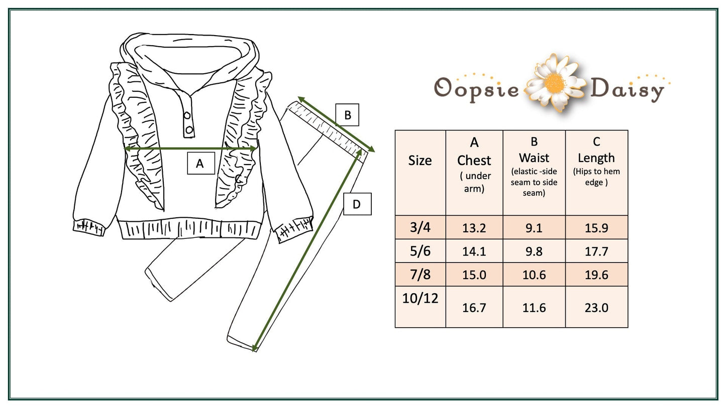 Chocolate Floral Ruffle Sweater Pant Set - Abbies Place