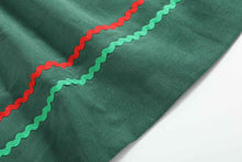 Load image into Gallery viewer, Green Corduroy Smocked Bishop Dress