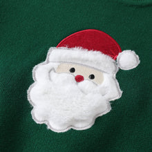 Load image into Gallery viewer, Green Santa Christmas Sweater