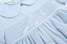 Load image into Gallery viewer, Light Blue Nativity Dress