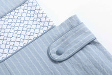 Load image into Gallery viewer, Light Blue Pinstripe Smocked Jon Jons
