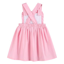 Load image into Gallery viewer, Light Pink Ruffle Jumper Dress