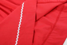 Load image into Gallery viewer, Red Santa Sleigh Bishop Dress