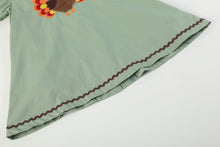 Load image into Gallery viewer, Sage Green Turkey Collared Dress