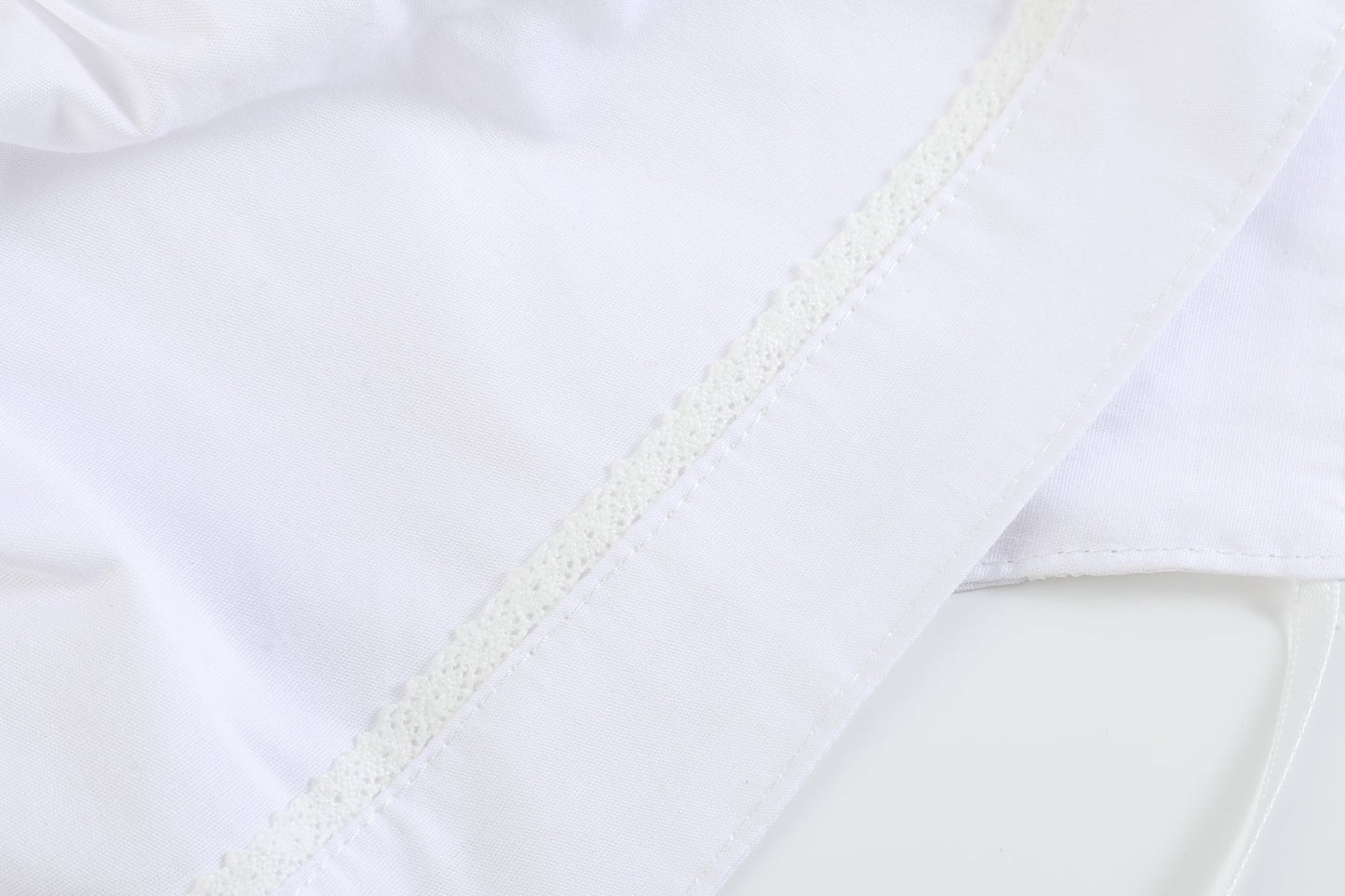 White Collared Button Romper with Bonnet - Abbies Place