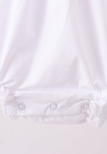Load image into Gallery viewer, Premium white christmas tree embroidery ruffle bubble
