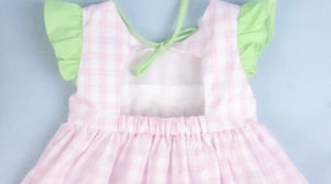 Strawberry Hand Smocked Dress - Image #4