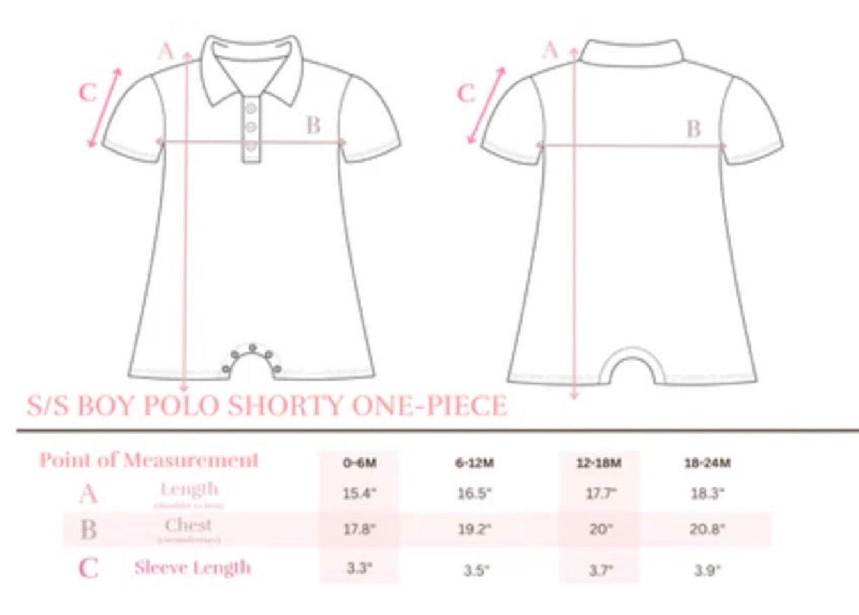 Bunny Builders Polo Shorty One-Piece