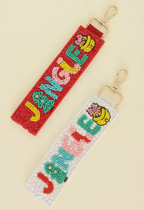 Christmas Jingle Jeweled Key Chain