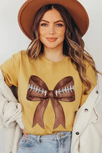 Load image into Gallery viewer, Coquette Football Bow Graphic T Shirts - Image #2
