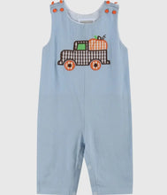 Load image into Gallery viewer, Preorder ETA 7/15-8/15-Blue Pumpkin Truck Overalls - Image #1
