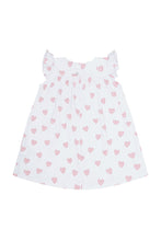 Load image into Gallery viewer, Pink Heart Print Scoop Neck Dress
