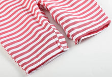 Load image into Gallery viewer, Red and White Santa Overalls - Image #3
