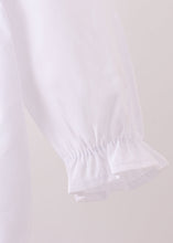 Load image into Gallery viewer, Premium white christmas tree embroidery ruffle bubble

