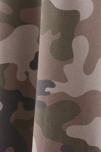 Camouflage bamboo pajama set