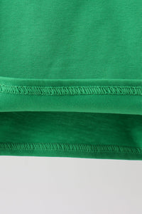 Forest Christmas tree embroidery top