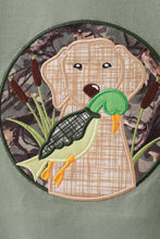 Load image into Gallery viewer, Camouflage dog hunting applique pants set
