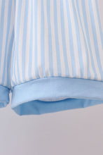 Load image into Gallery viewer, Blue I love MAMA smocked shorts set
