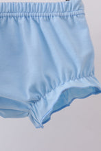 Load image into Gallery viewer, Blue bunny egg bloomer set
