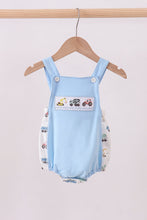 Load image into Gallery viewer, Blue car embroidery bubble
