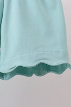 Load image into Gallery viewer, Green bunny applique shorts set

