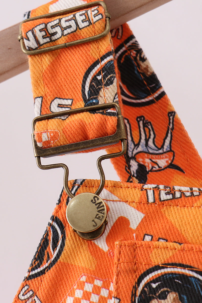 Tennessee character denim overall