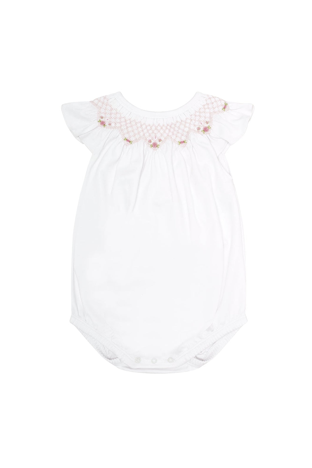 Rose Smocked Bubble