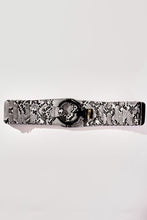 Load image into Gallery viewer, SNAKE PRINT WIDE FASHION BELT
