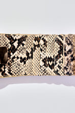 Load image into Gallery viewer, SNAKE PRINT WIDE FASHION BELT
